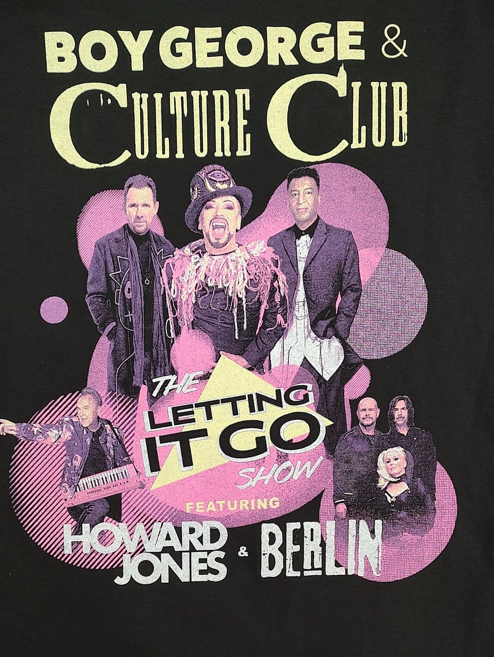 Black Graphic Tee - Letting It Go Tour